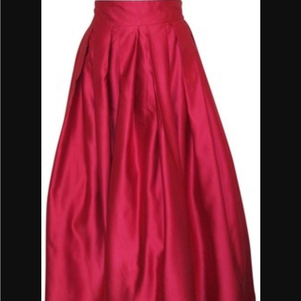 Beautiful silk like long formal skirt.